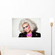 Young Beautiful Platinum Blond Wall Decal
