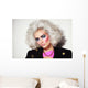 Young Beautiful Platinum Blond Wall Decal