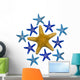 Star Fish White Wall Decal