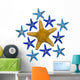 Star Fish White Wall Decal