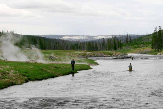 Yellowstone Fly Fishing Wall Decal