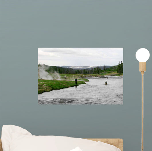 Yellowstone Fly Fishing Wall Decal