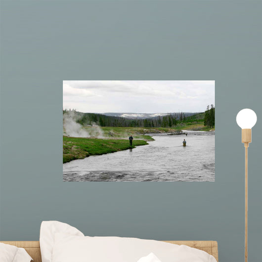 Yellowstone Fly Fishing Wall Decal