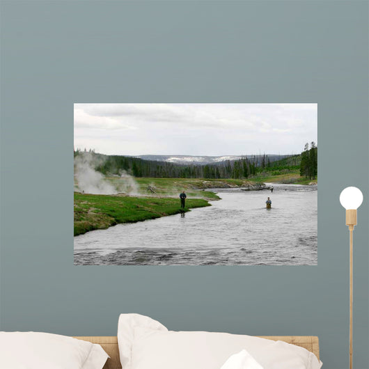 Yellowstone Fly Fishing Wall Decal