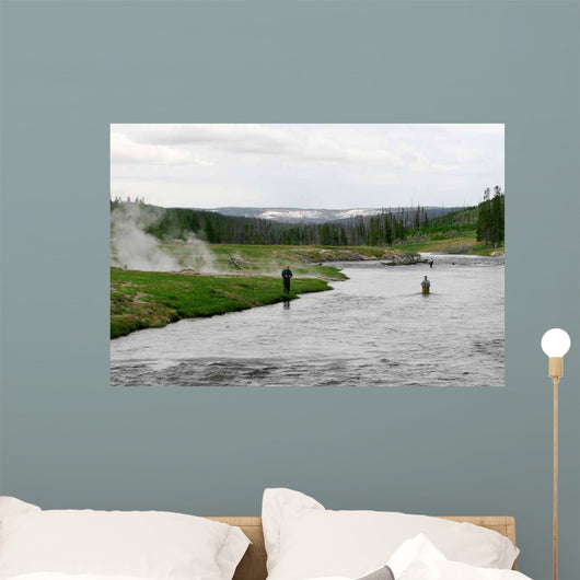 Yellowstone Fly Fishing Wall Decal