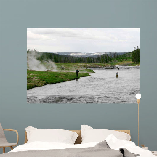 Yellowstone Fly Fishing Wall Decal