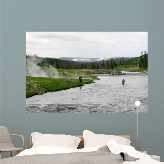 Yellowstone Fly Fishing Wall Decal