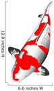 Kohaku Koi Wall Decal