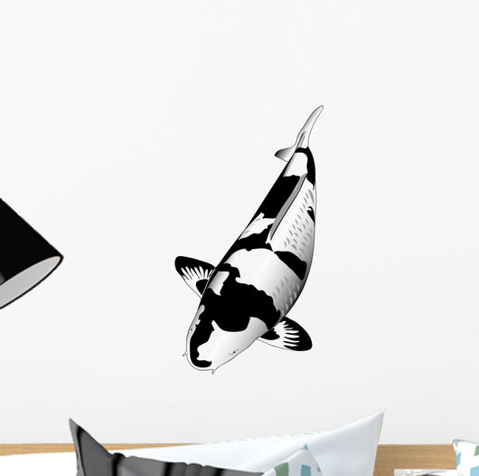 Black Koi Wall Decal