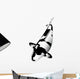 Black Koi Wall Decal