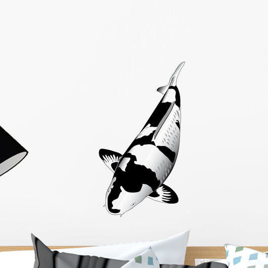 Black Koi Wall Decal