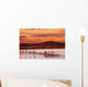 Flamingo Beach Sunset Wall Decal