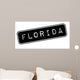 Florida Rubber Stamp Grunge Wall Decal Design 2