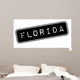 Florida Rubber Stamp Grunge Wall Decal Design 2