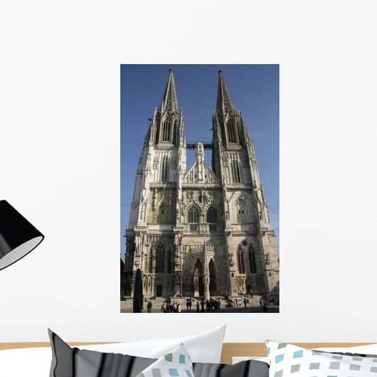 Regensburg Cathedral Summer Wall Decal