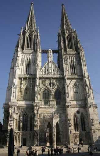 Regensburg Cathedral Summer Wall Decal
