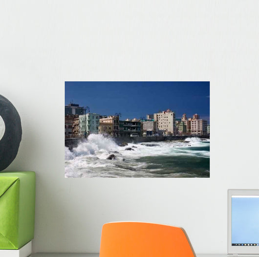 El Malecon Wall Decal Design 2