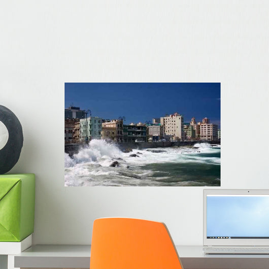 El Malecon Wall Decal Design 2