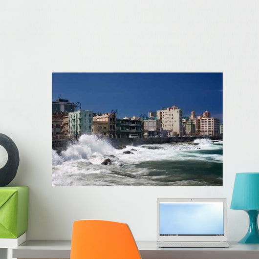 El Malecon Wall Decal Design 2