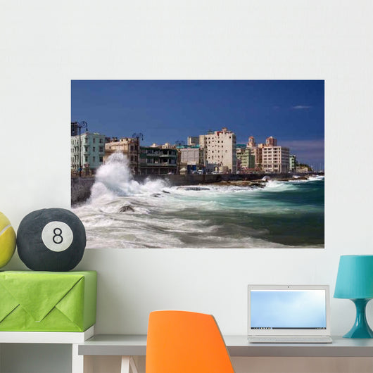 El Malecon Wall Decal Design 1