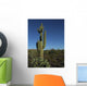 lone saguaro cactus Wall Mural