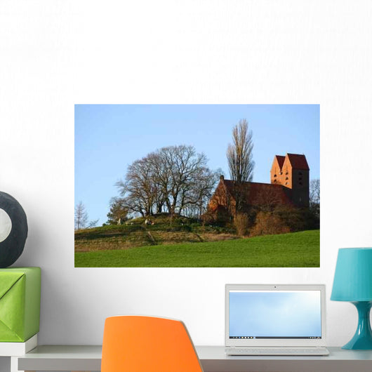 Village Church Wall Decal