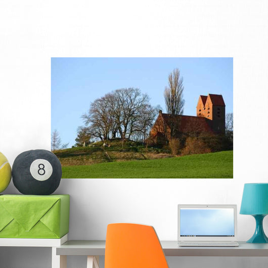 Village Church Wall Decal