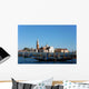Gondolas before San Giorgio Wall Decal