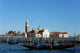 Gondolas before San Giorgio Wall Decal