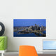 Night in Pittsburgh Wall Mural