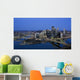Night in Pittsburgh Wall Mural
