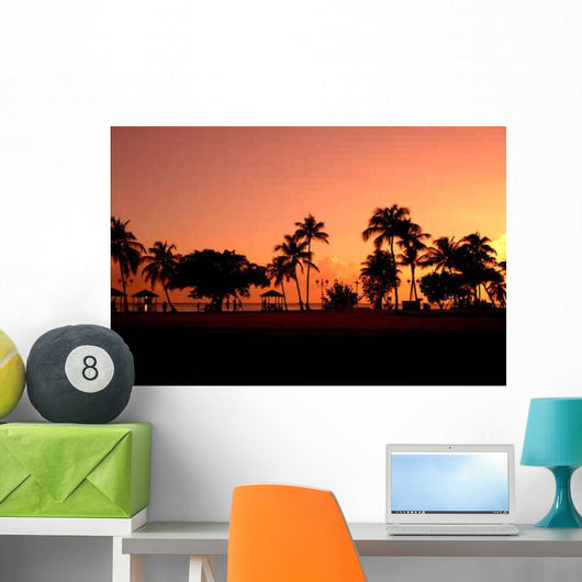 Sunset Wall Decal Design 6