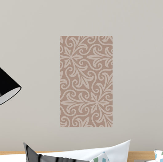 Seamless Floral Web Background Wall Mural