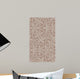 Seamless Floral Web Background Wall Mural