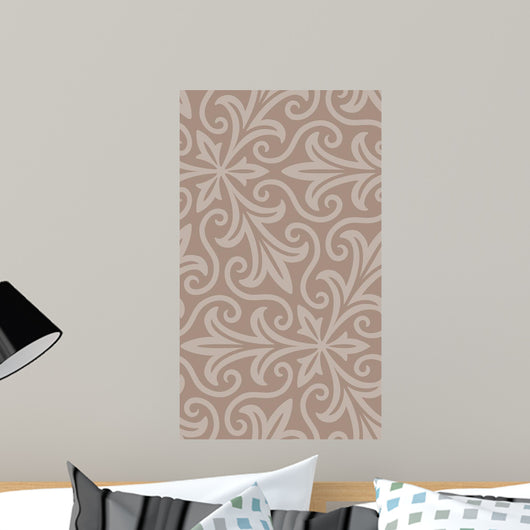 Seamless Floral Web Background Wall Mural