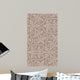 Seamless Floral Web Background Wall Mural