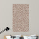 Seamless Floral Web Background Wall Mural