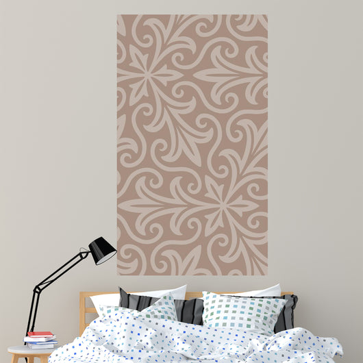 Seamless Floral Web Background Wall Mural