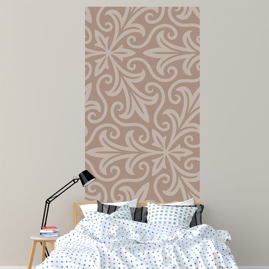 Seamless Floral Web Background Wall Mural