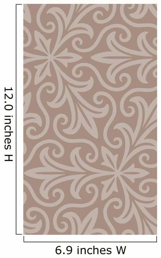Seamless Floral Web Background Wall Mural