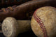 baseball equipment Wall Mural