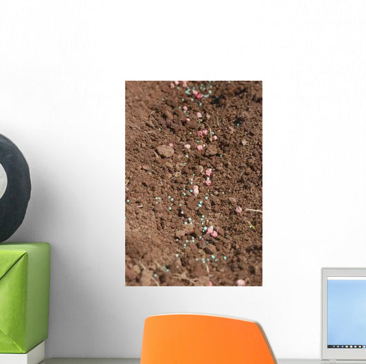 Pea Seed and Fertilizer Wall Decal