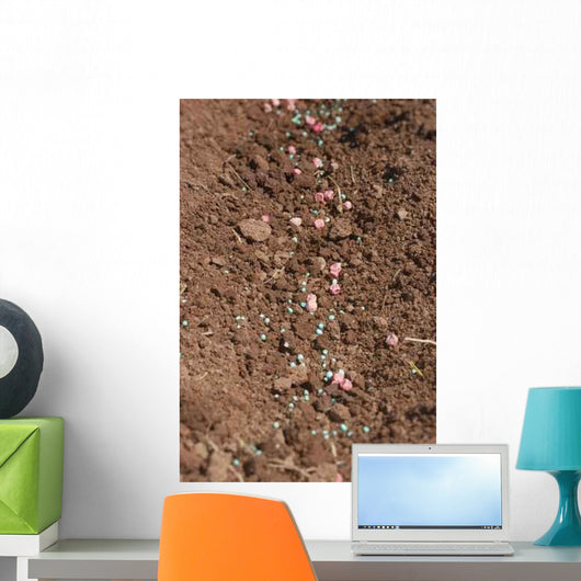 Pea Seed and Fertilizer Wall Decal