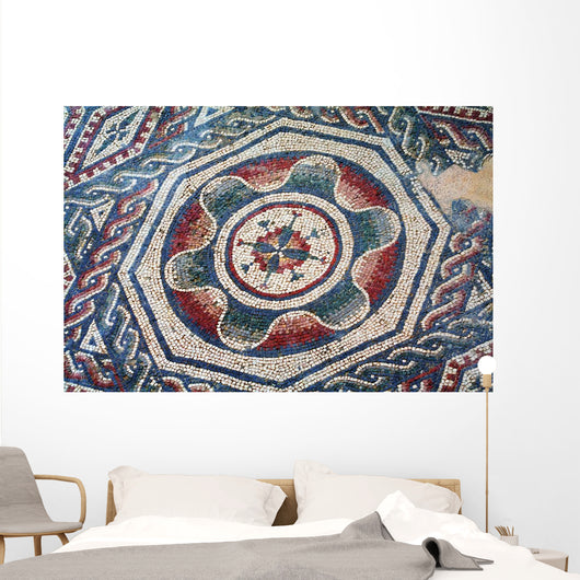 Roman Villa Mosaic - Sicily Wall Mural