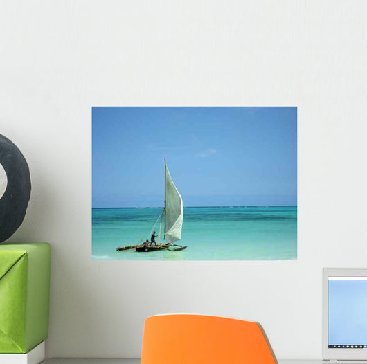 Zanzibar Beach Strand Wall Decal