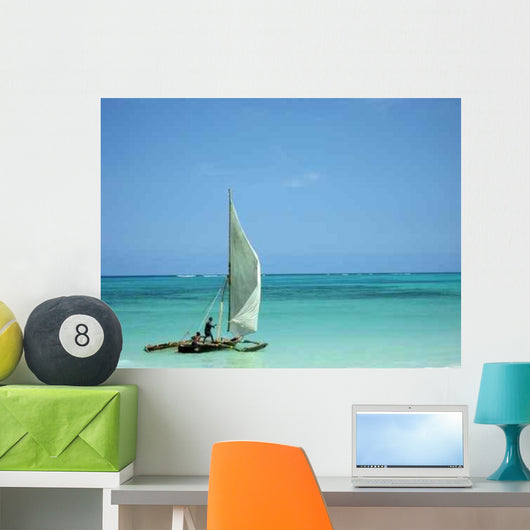 Zanzibar Beach Strand Wall Decal