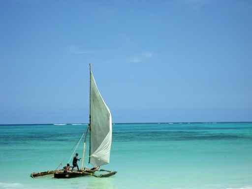 Zanzibar Beach Strand Wall Decal