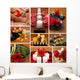 Aromatheraphy Collage Wall Mural