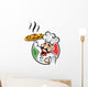 Pizza Chef Wall Decal