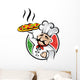Pizza Chef Wall Decal